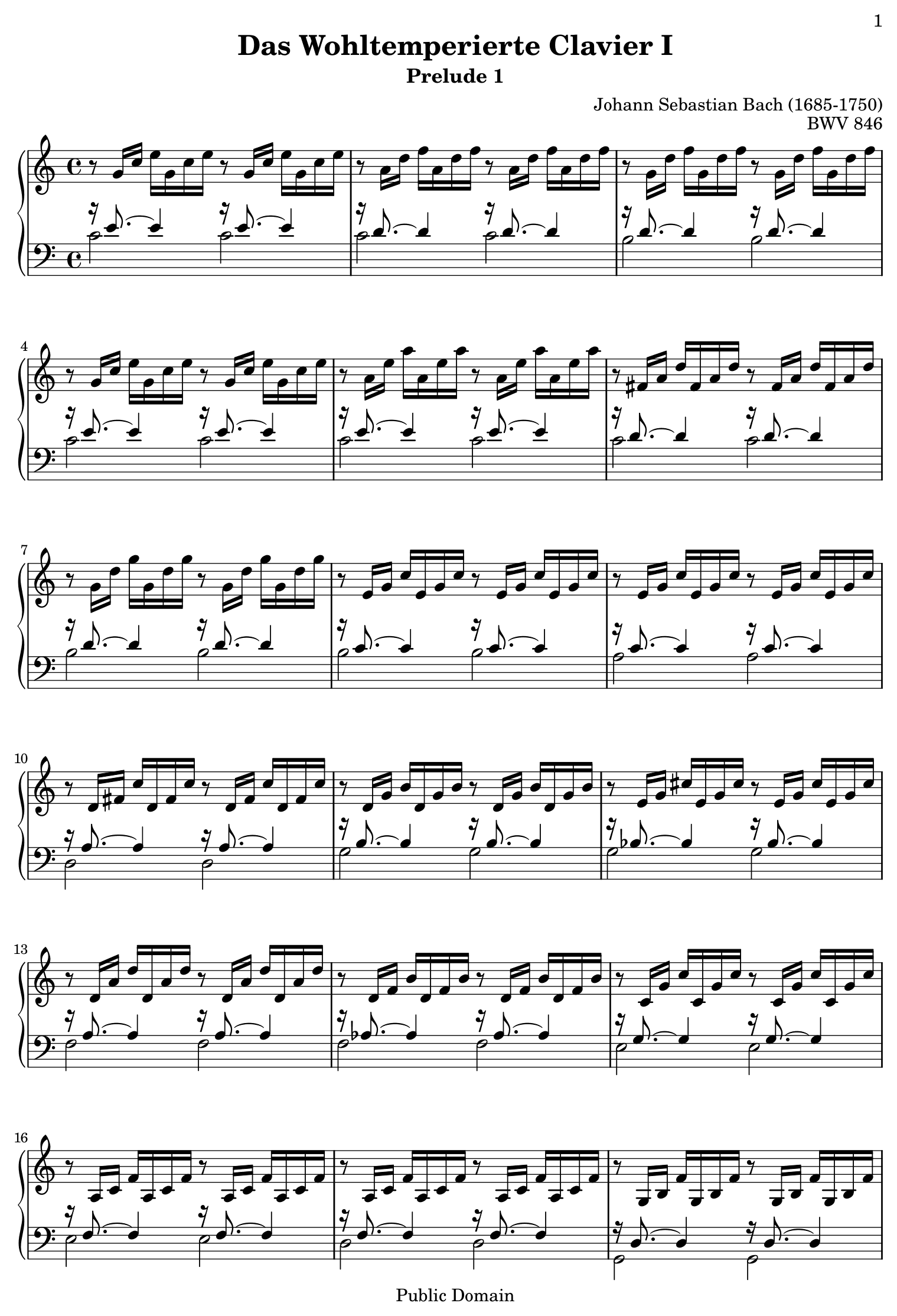 Preludio in Do – 1