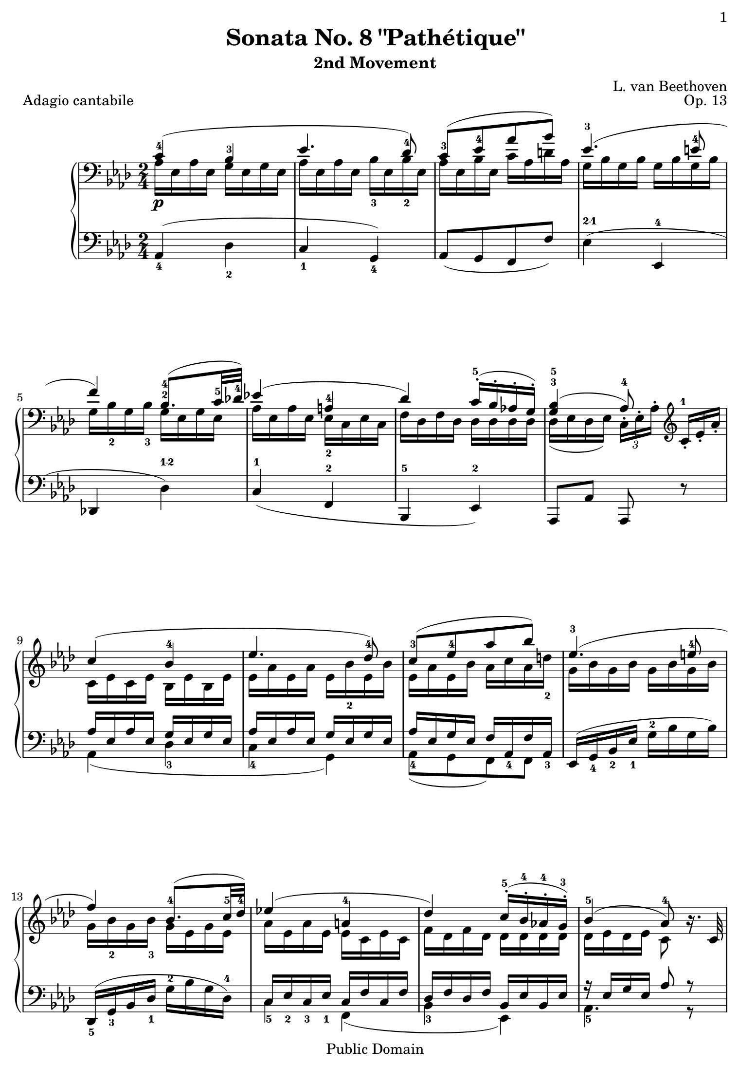 Patetica – Adagio – 1