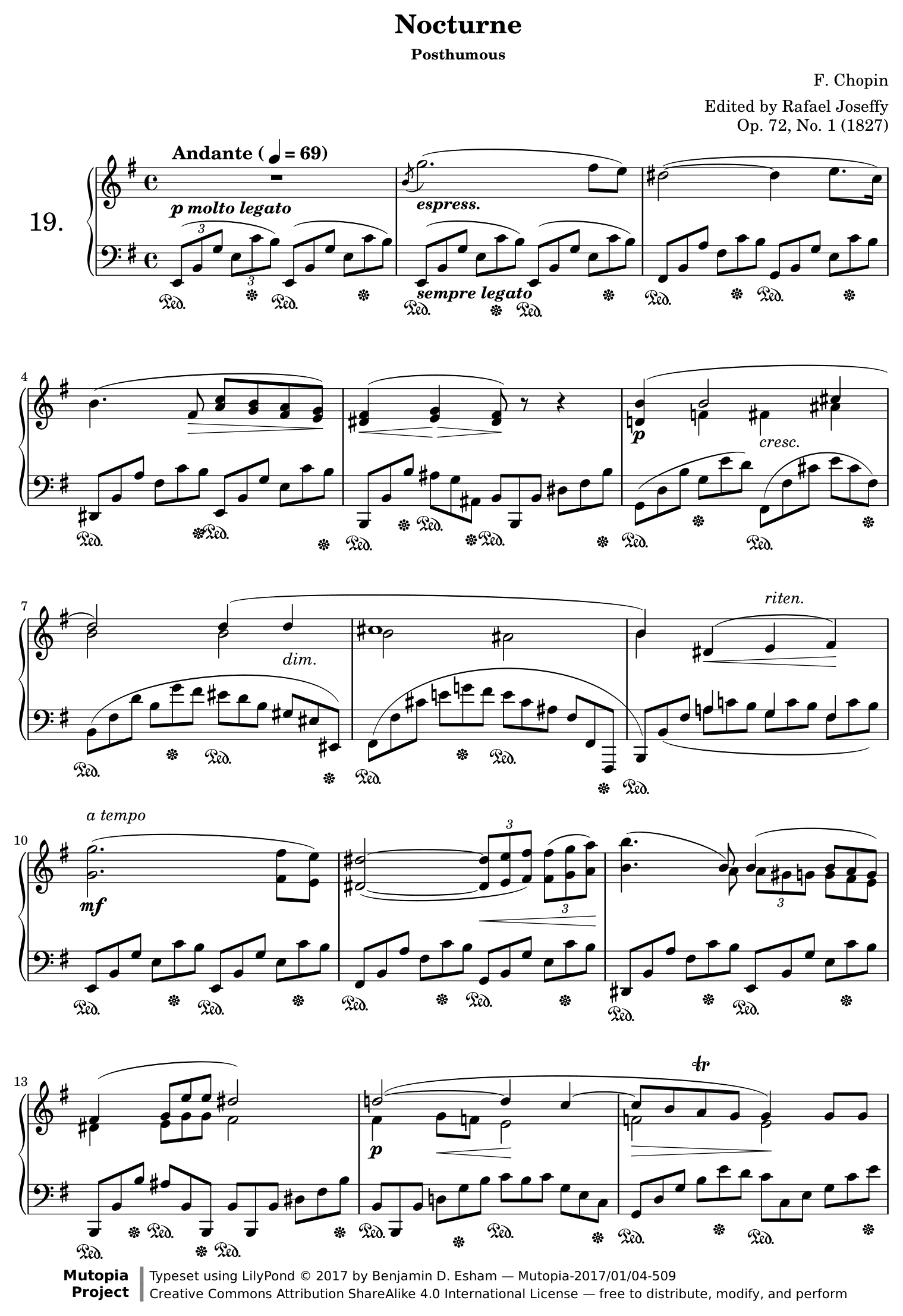 Notturno in Mi minore – 1