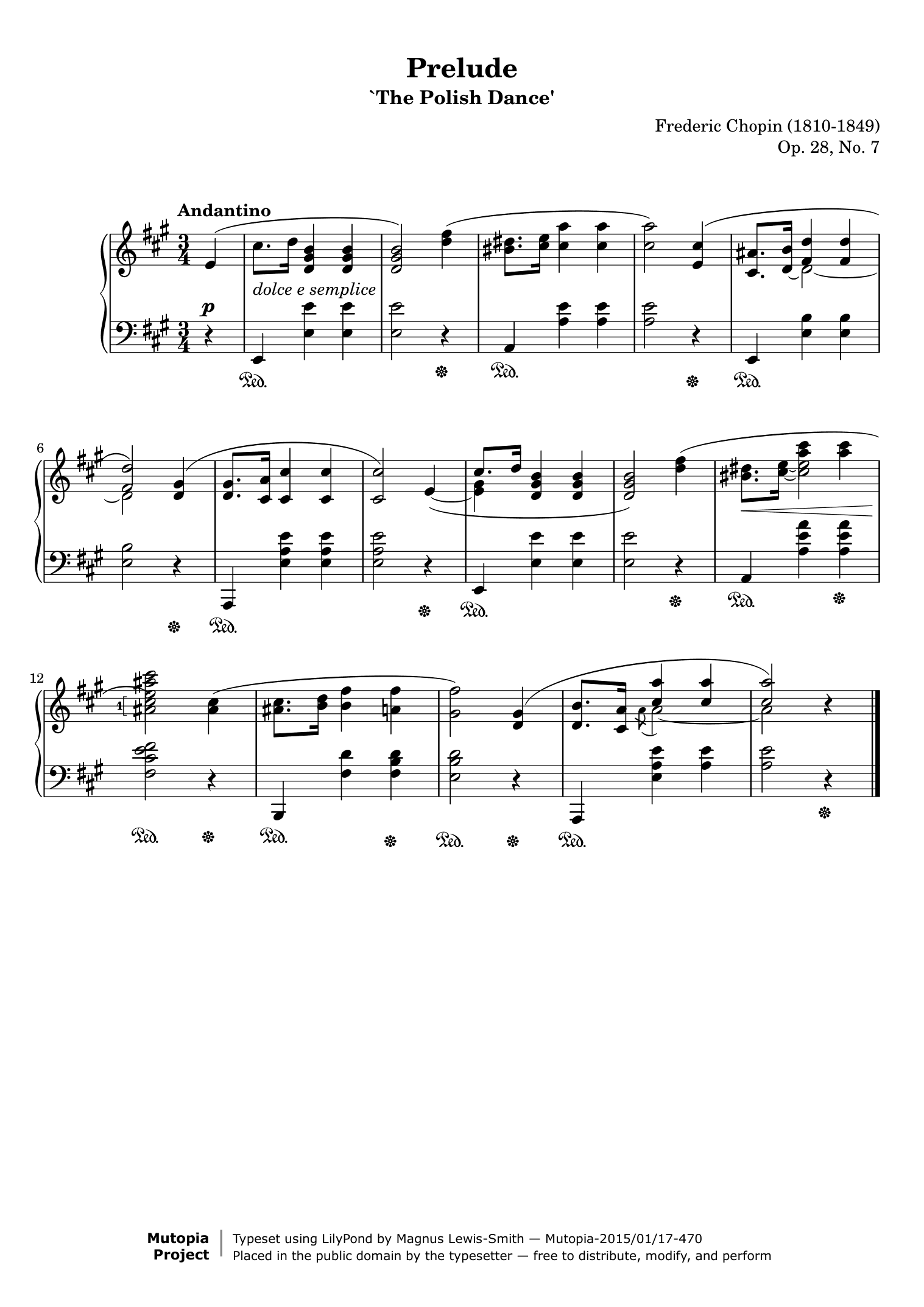 Preludio op. 28 n. 7 – 1