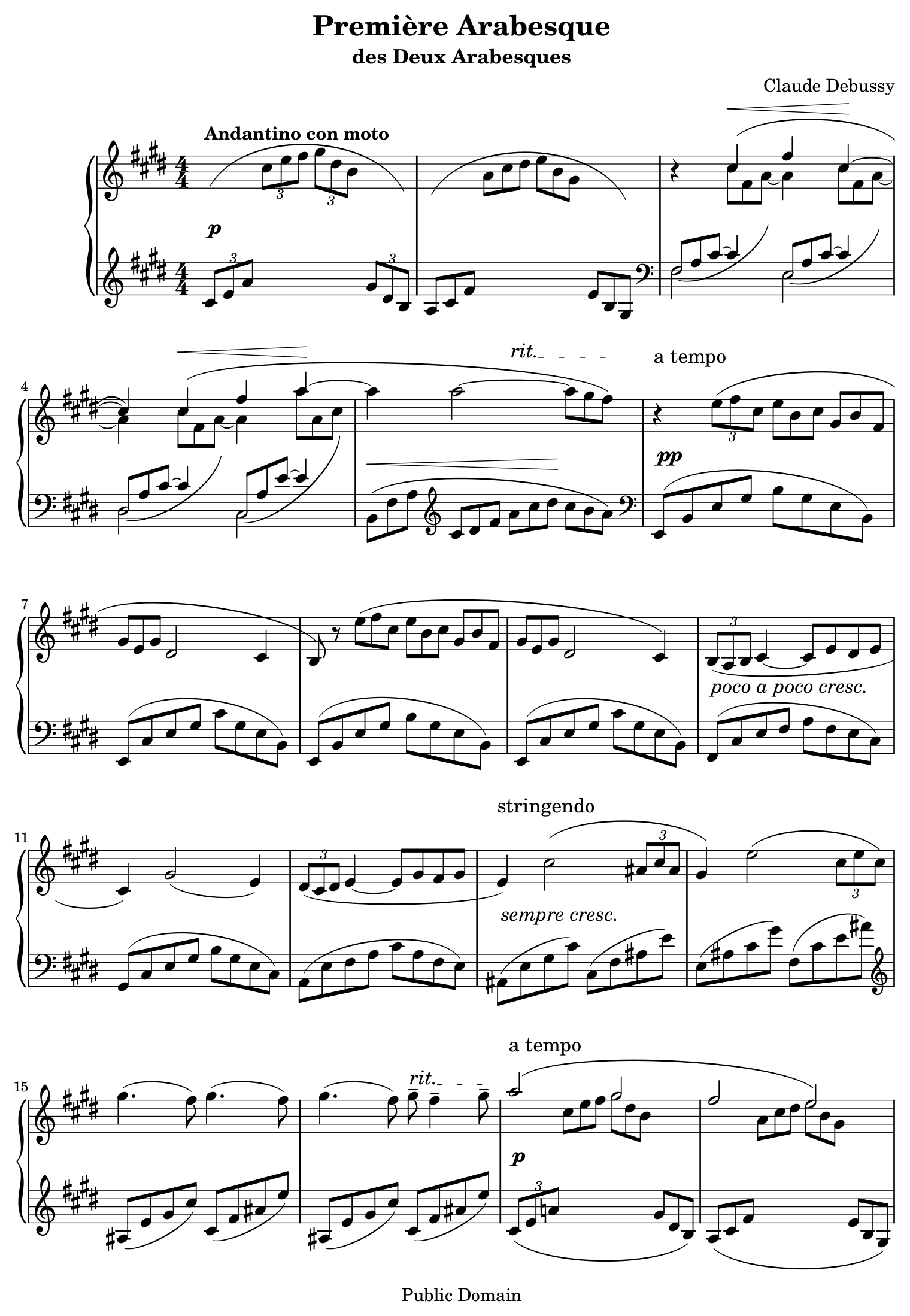 Arabesque n. 1 – 1