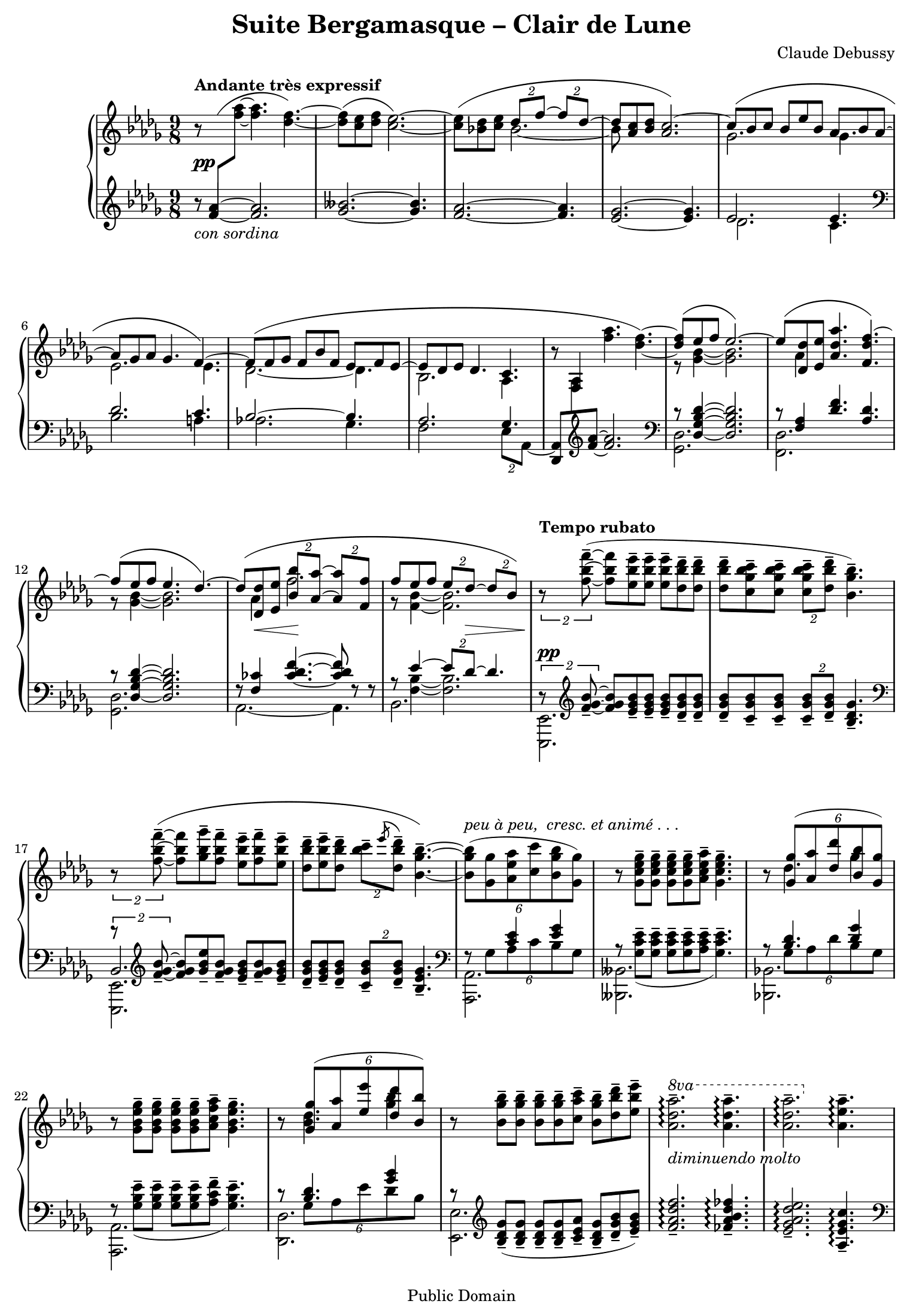 Clair de lune – 1